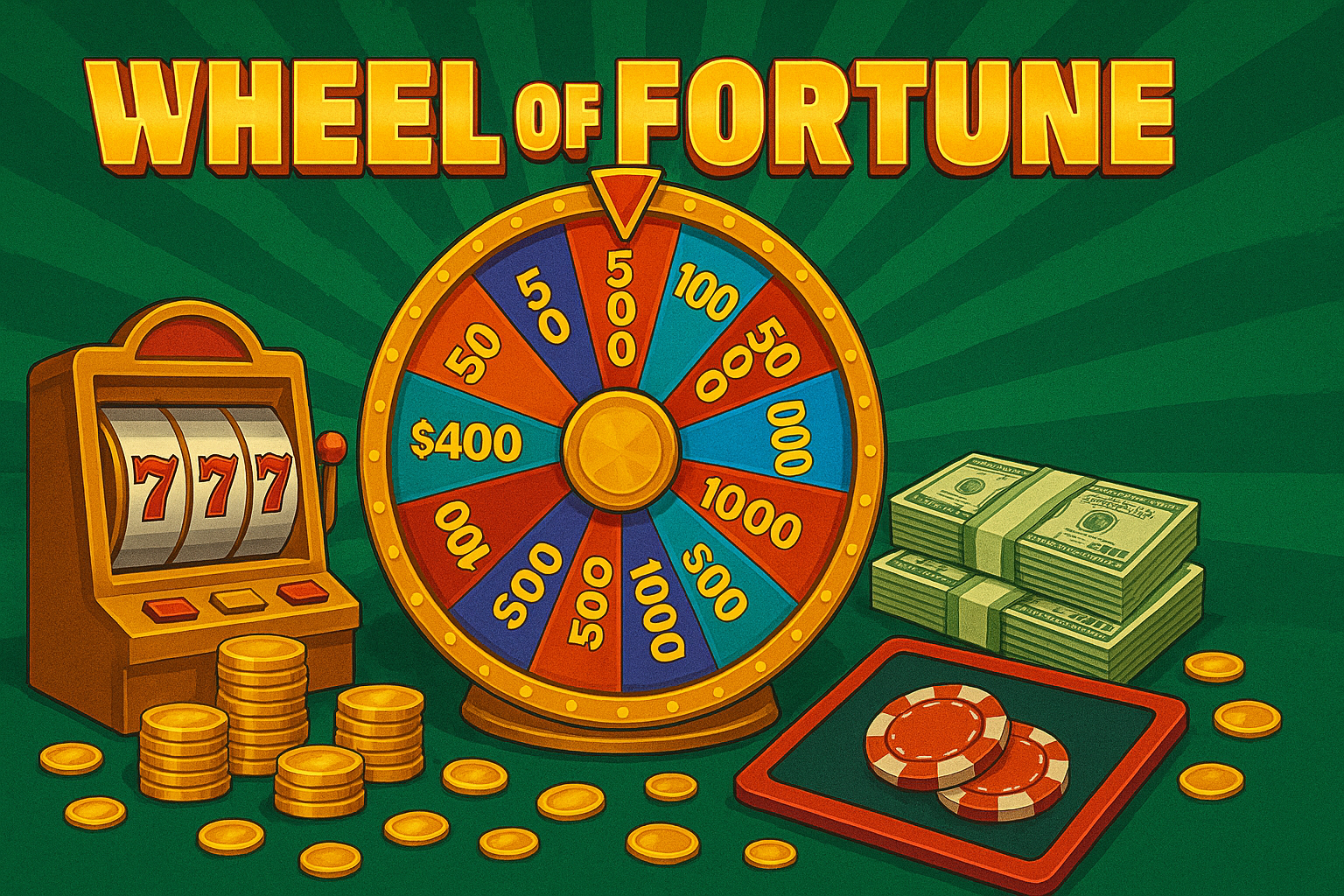 Wheel of Fortune 6ZK – Quay Là Trúng Ngay!